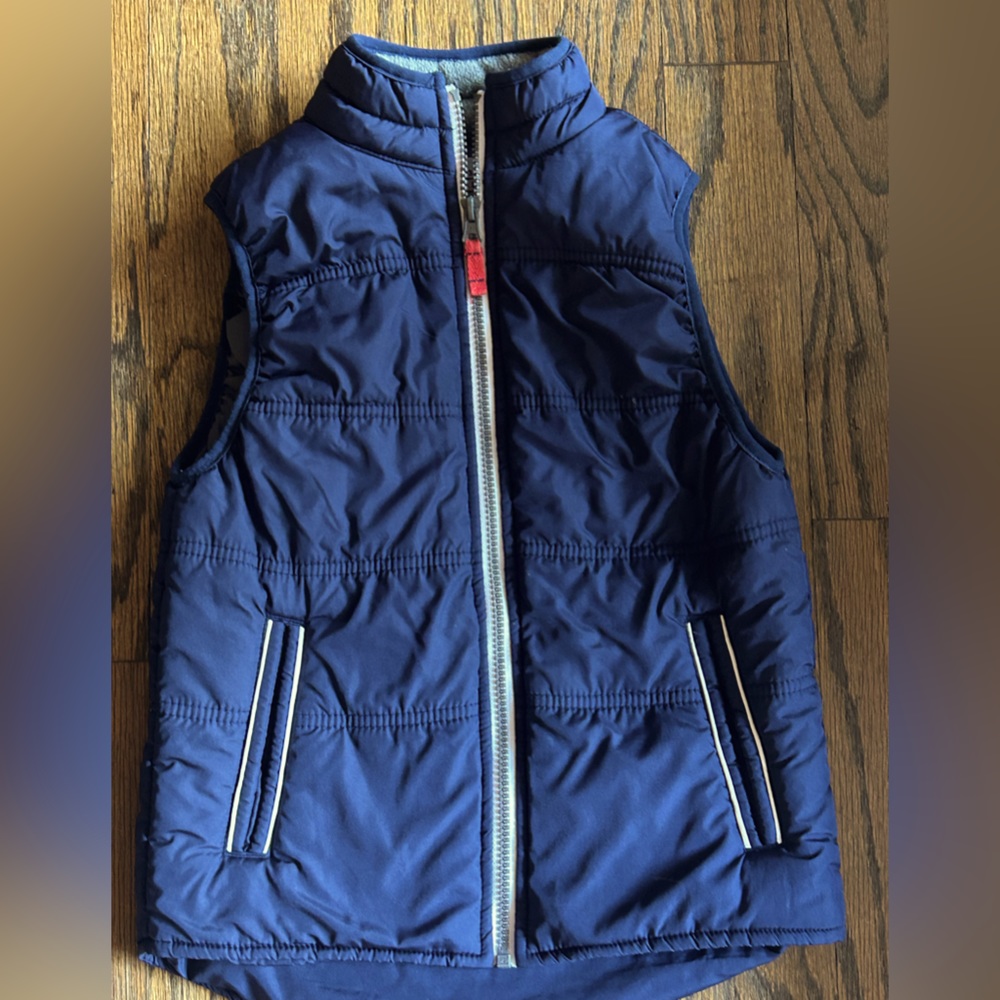 Navy Puffer Vest
